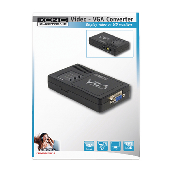CMP-VGACONV12 Video - vga converter Verpakking foto